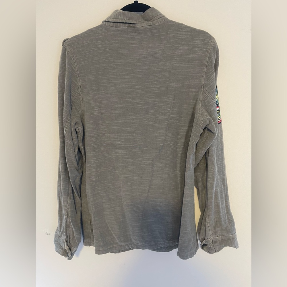 Sundry Army Lover Shirthing Size 2 Color Light Gr… - image 2